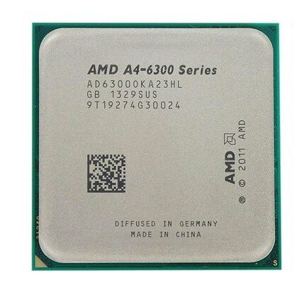 amd正品 a4-6300k/6400混发 cpu 3.7g 双核 fm2 apu二代集成显卡散片